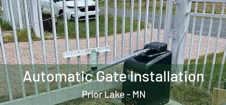 Automatic Gate Installation Prior Lake - MN