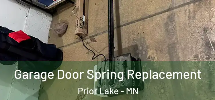  Garage Door Spring Replacement Prior Lake - MN